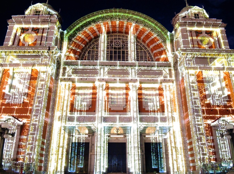 大阪光のルネサンス・プロジェクションマッピング