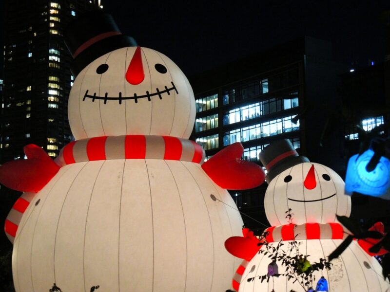 大阪・光のルネサンス・BIGスノーマン