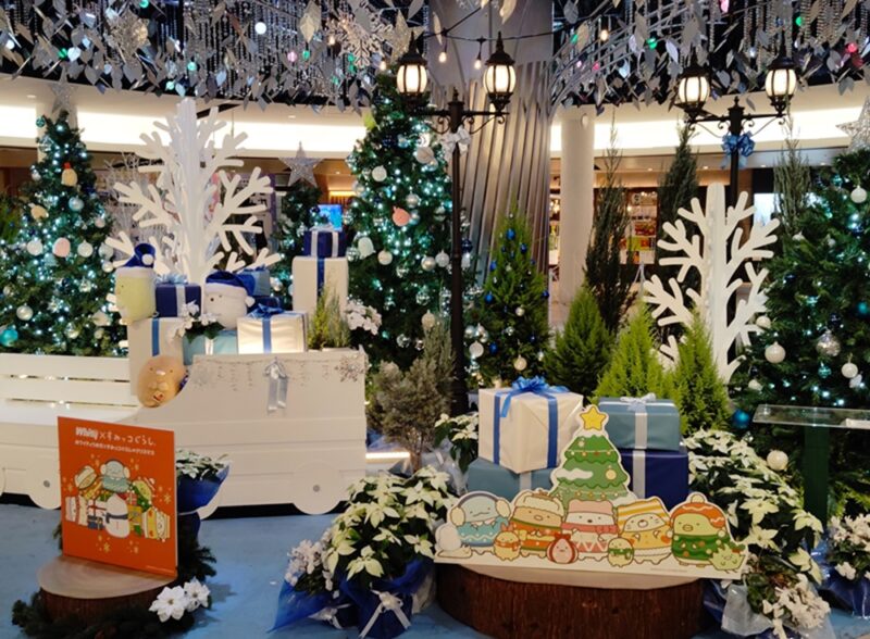 大阪・ホワイティ梅田・すみっコぐらしのクリスマス