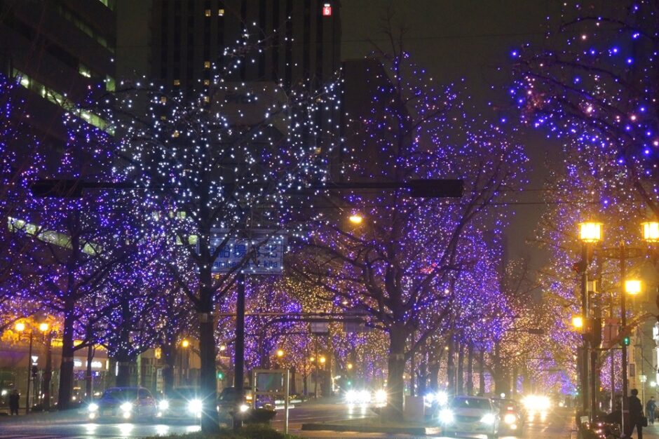 大阪光の饗宴・御堂筋イルミネーション