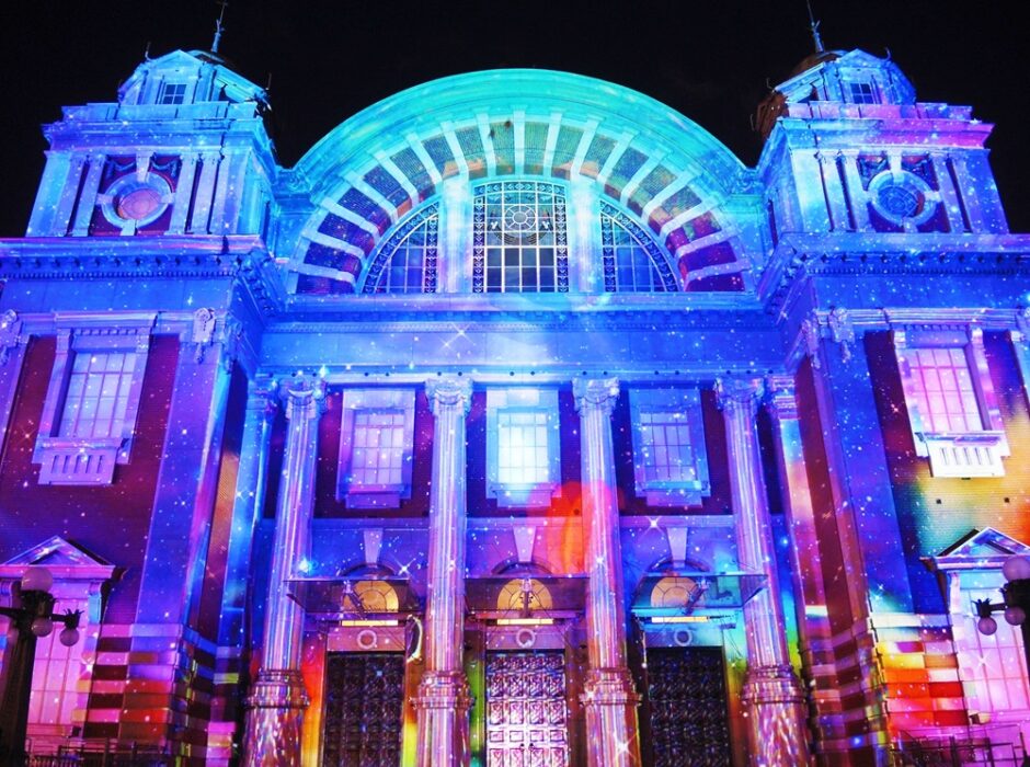 大阪光のルネサンス・プロジェクションマッピング